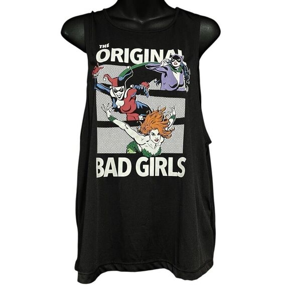 DC Comics Gotham City Sirens Workout Tank Top Women’s Large - Picture 1 of 3